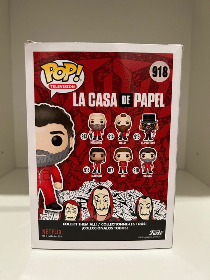 Funko Pop La Casa De Papel – Moscú (#918) - photo numéro 2