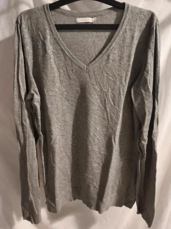 Pull léger gris - taille : L