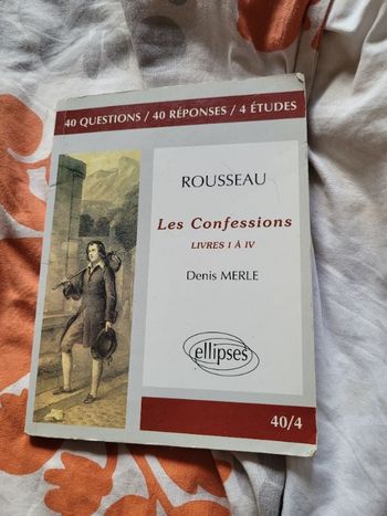 Les confessions livres 1 à 4 Rousseau