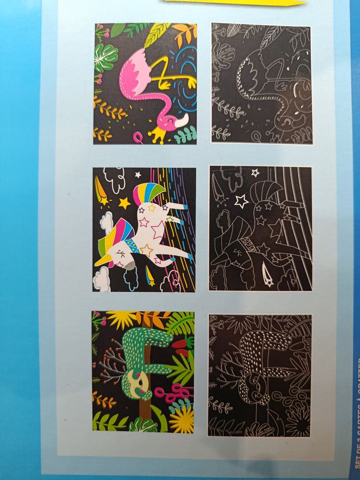 Cartes à gratter animaux - photo numéro 4