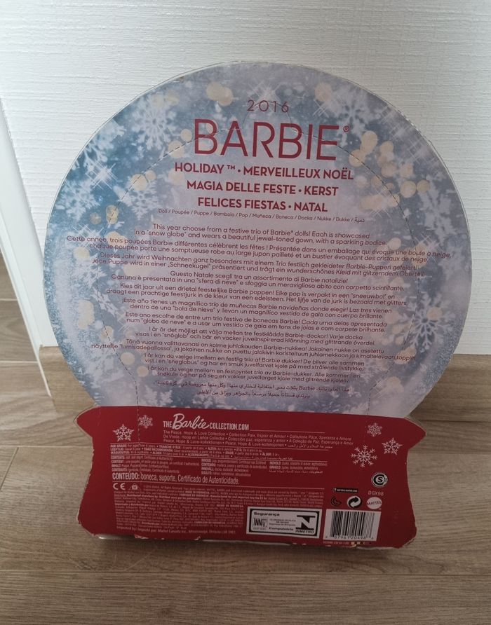 Poupée barbie holidays 2016 - photo numéro 2