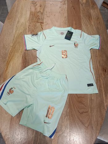 Ensemble Équipe de France Coupe du monde 2026 Mbappe 10 / 12 ans