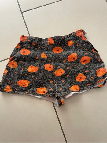 Short vintage blumy jeans