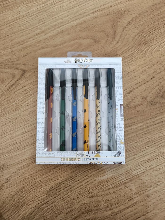 Lot de 6 stylos harry Potter neuf
