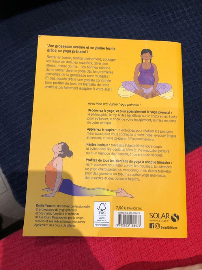 Mon petit cahier yoga prenatal - photo numéro 2