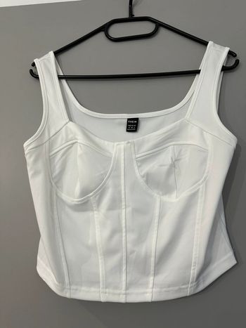 Petit top blanc Shein taille M