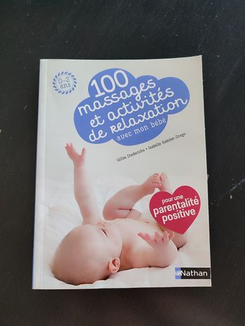 Livre "100 massages et activités de relaxation avec mon bébé"
