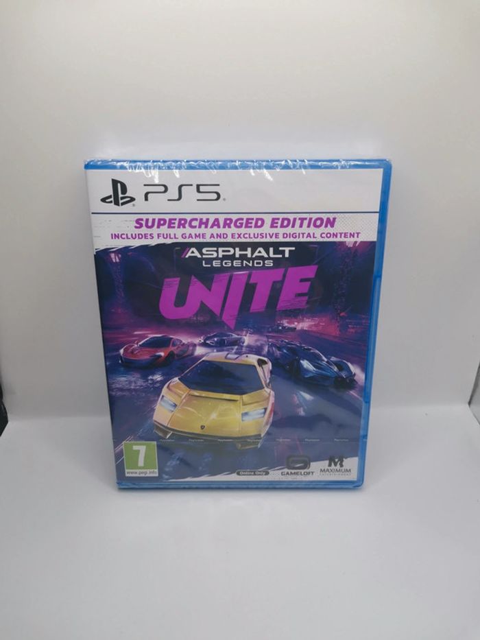Jeux playstation 5 asphalt legends unite neuf