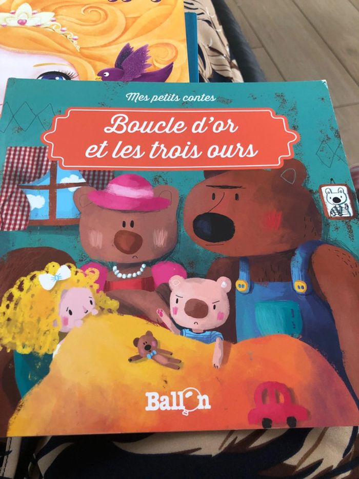 Livre boucle d’or et les 3 ours