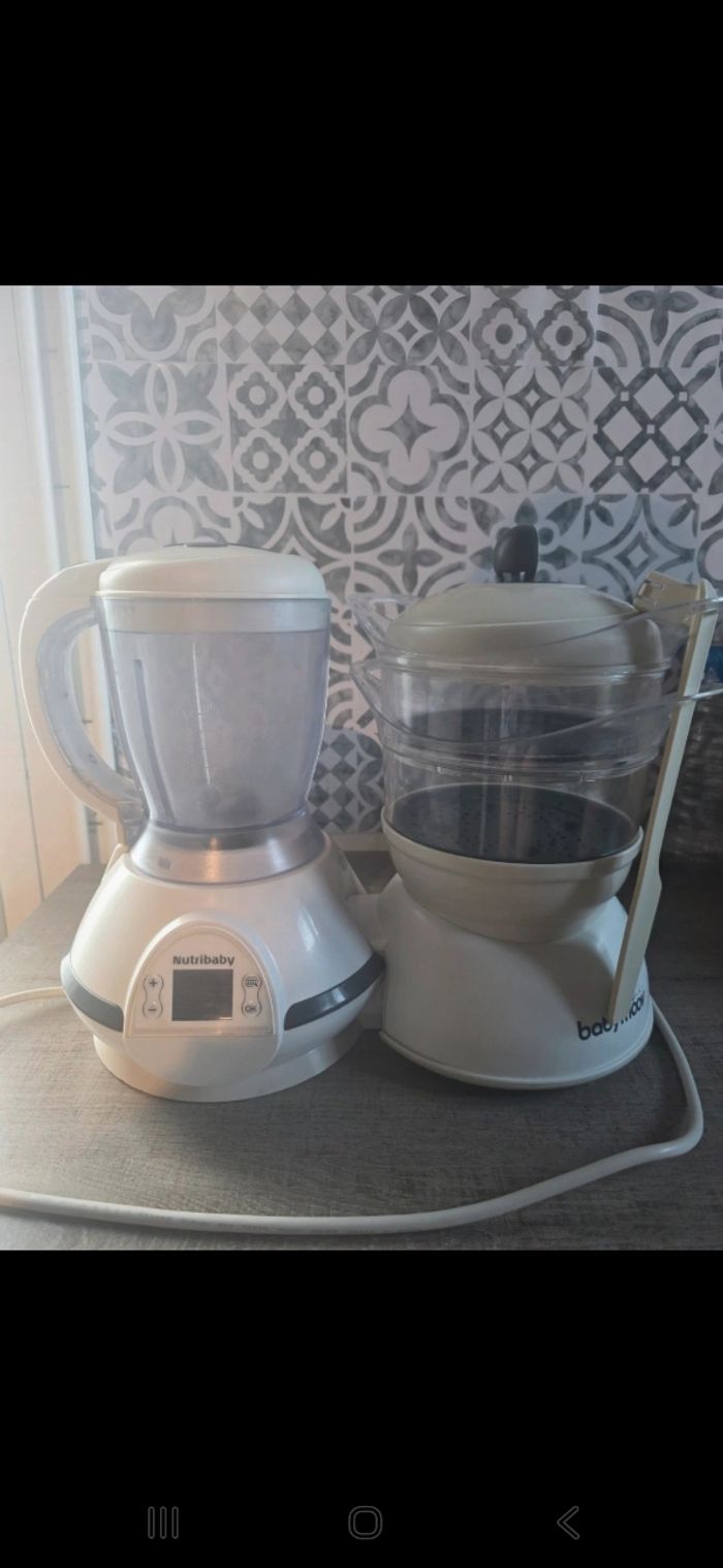 Mixeur cuiseur Babymoov Nutribaby