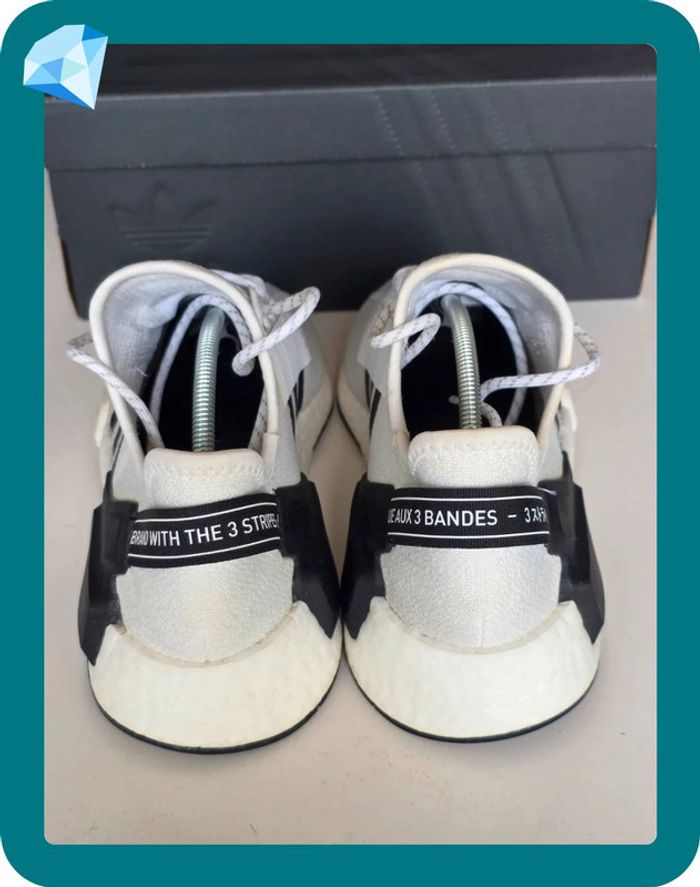 Adidas nmd r1 v2 blanche avec facture - photo numéro 5