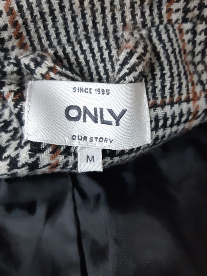 Manteau motif pied de poule Only T38 - photo numéro 7