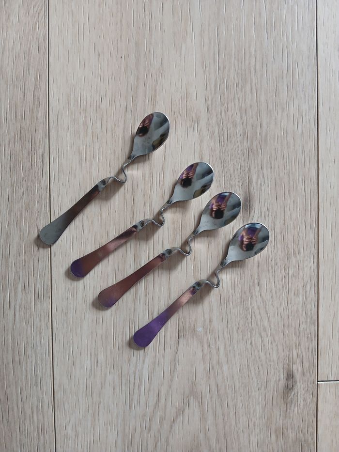 Lot de 10 petites cuillères à verrine neuves - photo numéro 4