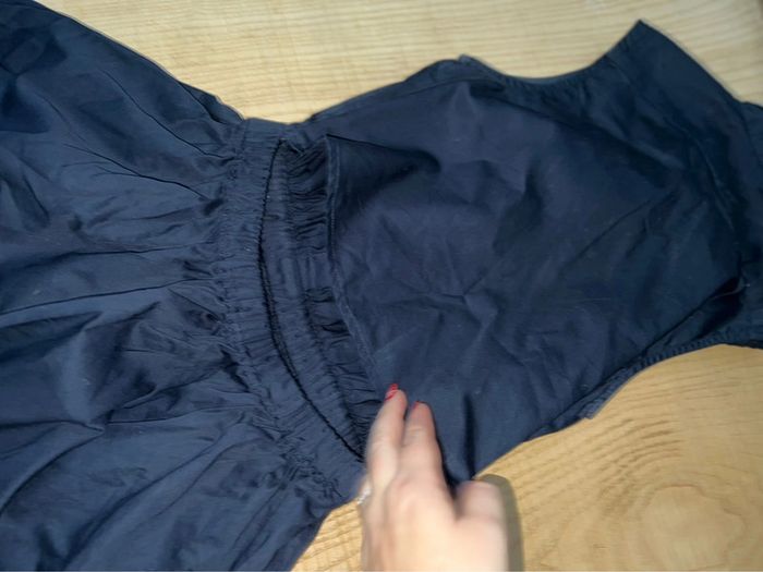 Robe ete promod taille 34 bleu marine dos nu cérémonie habillée ete col - photo numéro 12