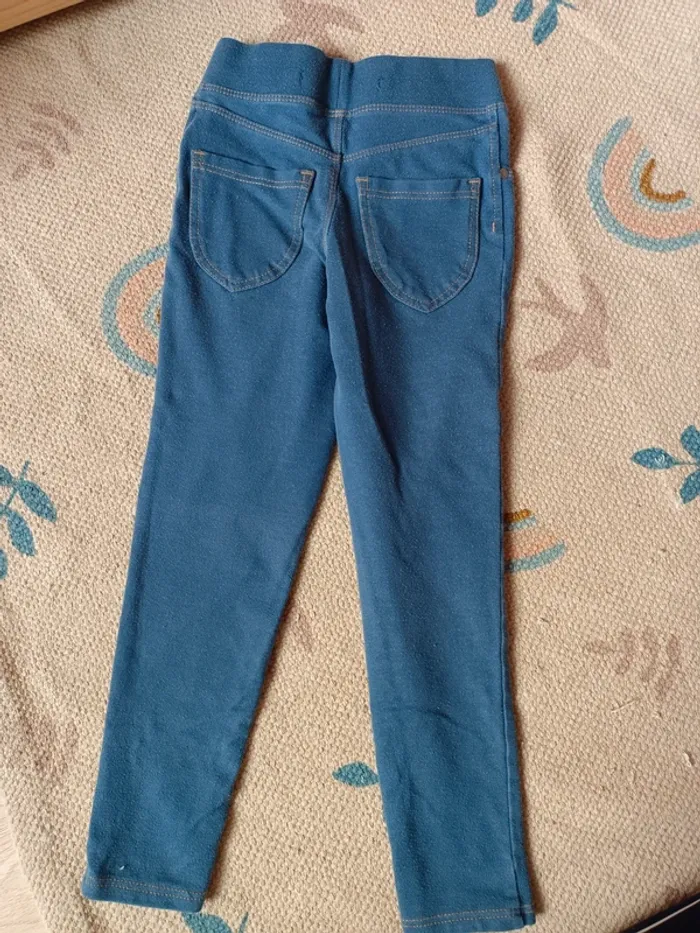 Jegging bleu Okaïdi 5 ans - photo numéro 3