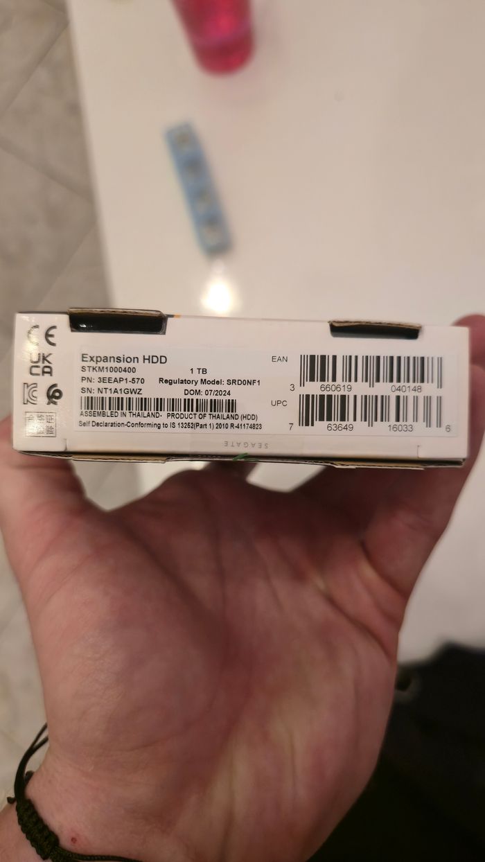 Disque dur externe Seagate Expansion STKN1000400 1 To Noir neuf - photo numéro 3