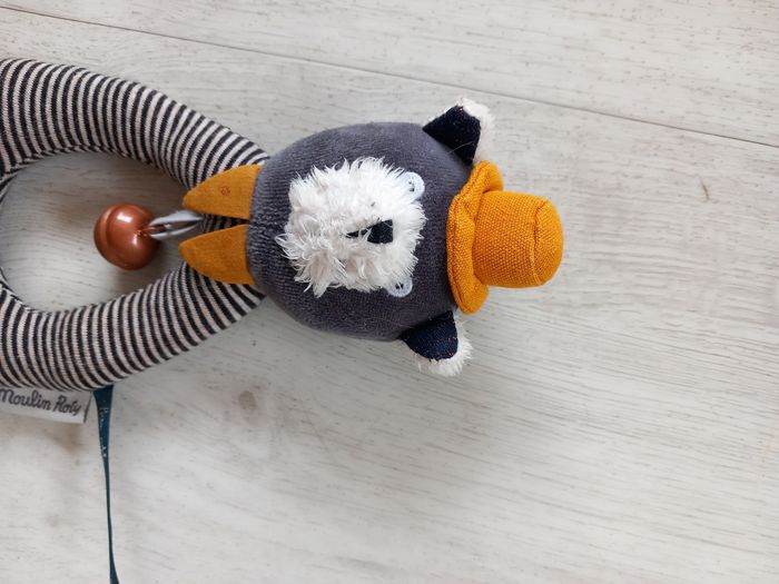 Moulin Roty
Anneau-hochet chat gris Alphonse Les Moustaches Moulin Roty - photo numéro 2