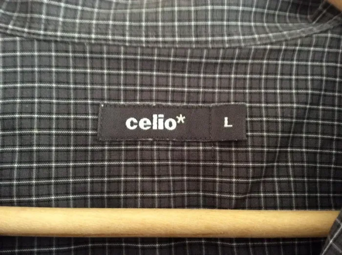 Chemise à carreaux Celio L - photo numéro 2