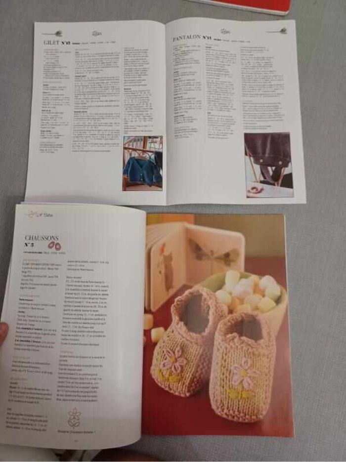 Lot livres sur le tricot le crochet - photo numéro 10