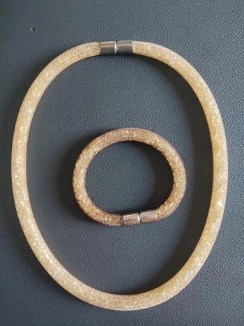 Collier + bracelet