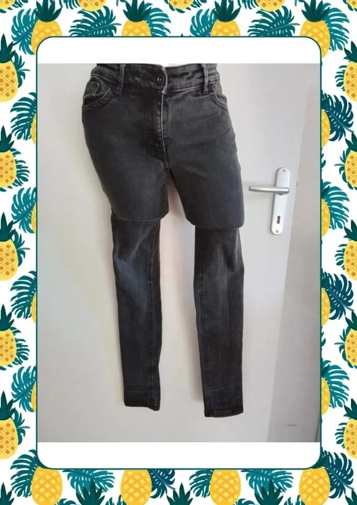 Jean gris noir - photo numéro 2