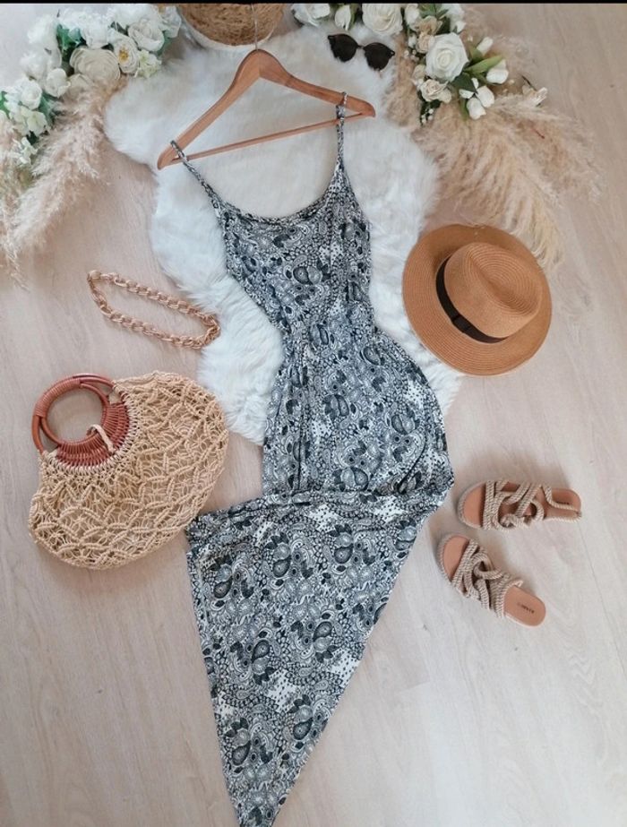 Robe longue d'été taille L