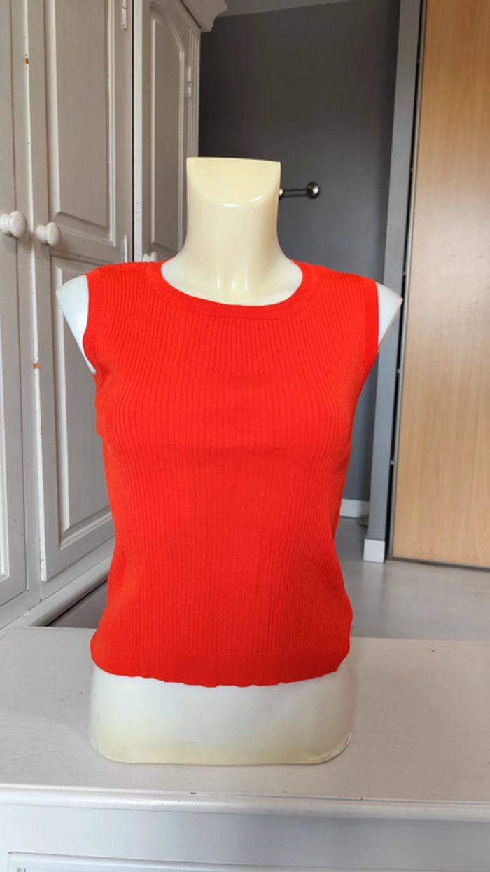 Débardeur sans manches en maille côtelée S/M - Molly Bracken