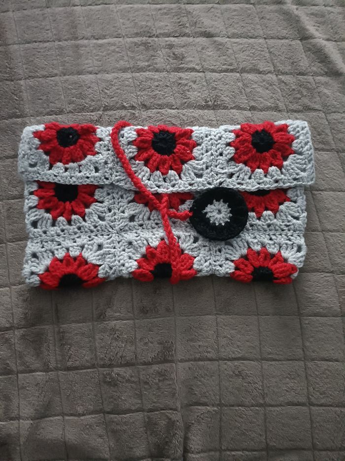 🎀 Magnifique pochette pour livre broché faite main 🎀 - photo numéro 3