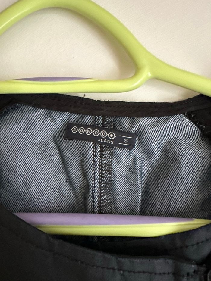 Robe en jean huilé - Taille S - photo numéro 3