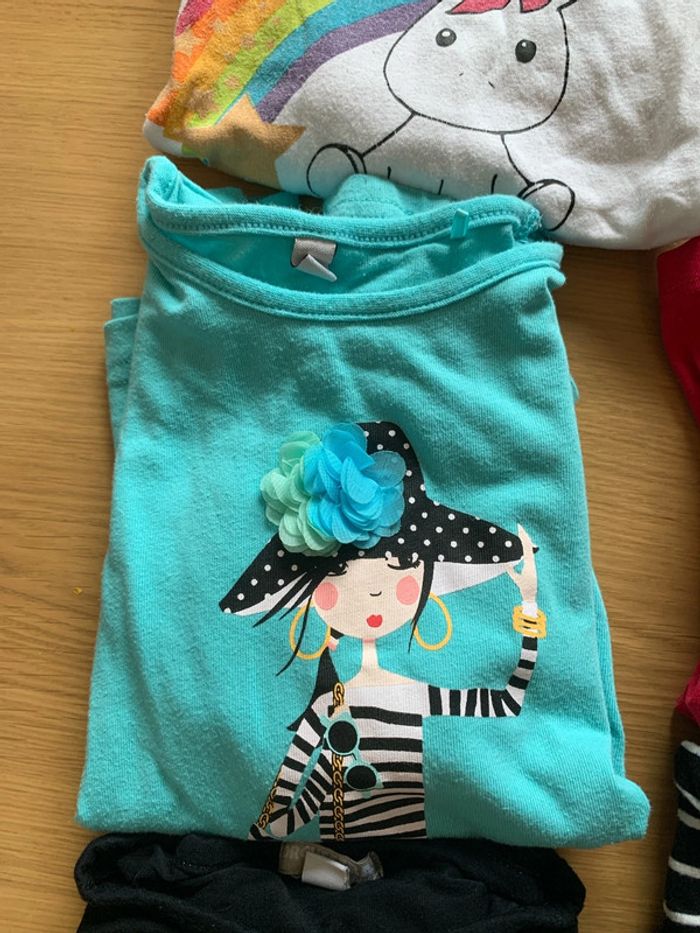 Lot 7 t-shirts sous pulls manches longues - photo numéro 4