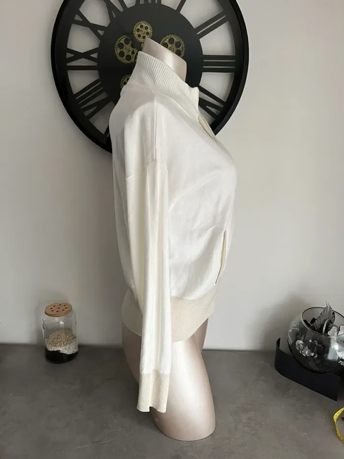 Gilet bréal beige - photo numéro 2