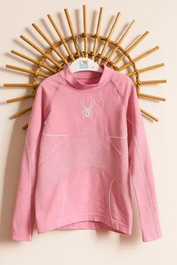 Sous pull thermique ski haut technique fille spyder  🩷