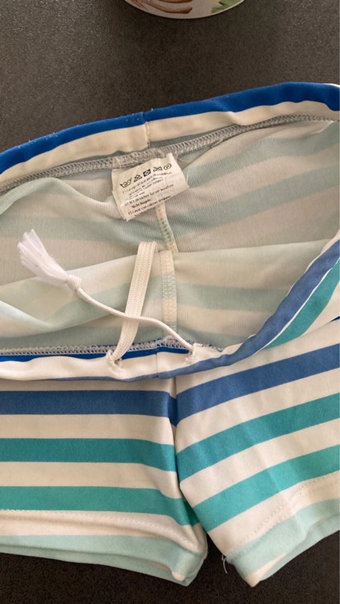 Le petit marcel maillot de bain boxer bermuda short vêtement garçon 8 ans - photo numéro 4