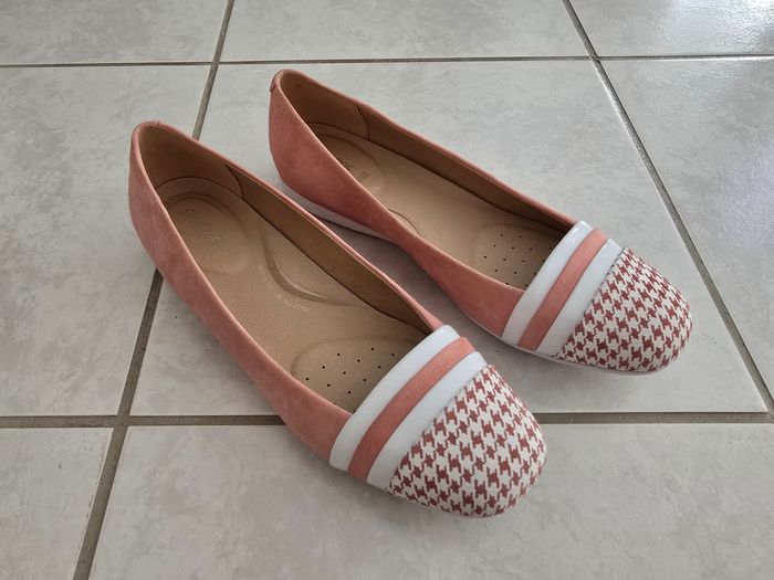 Ballerines rose poudré 39 Geox