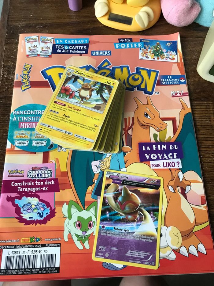 Lot Pokémon avec cartzs