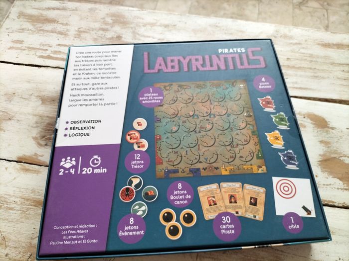 Jeu pirates labyrintus - photo numéro 2