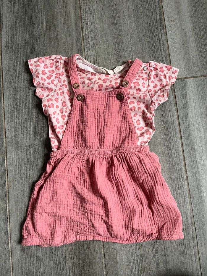 Ensemble Tee shirt + robe Lupilu 18 mois