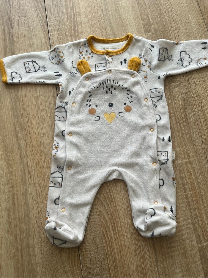 Lot de 5 pyjamas hiver taille 3 mois - photo numéro 6