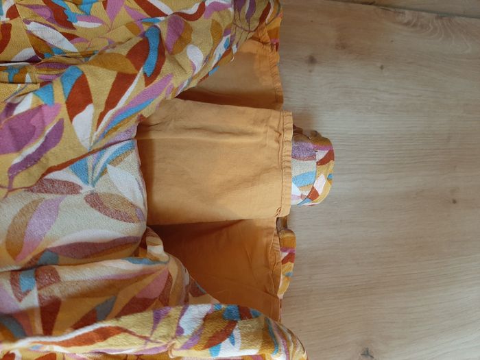 Jupe Multicolore Feuilles 8ans - photo numéro 3