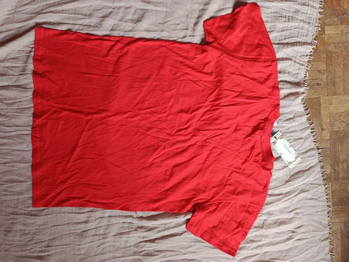 Tee-shirt rouge Boohoo en S - photo numéro 4