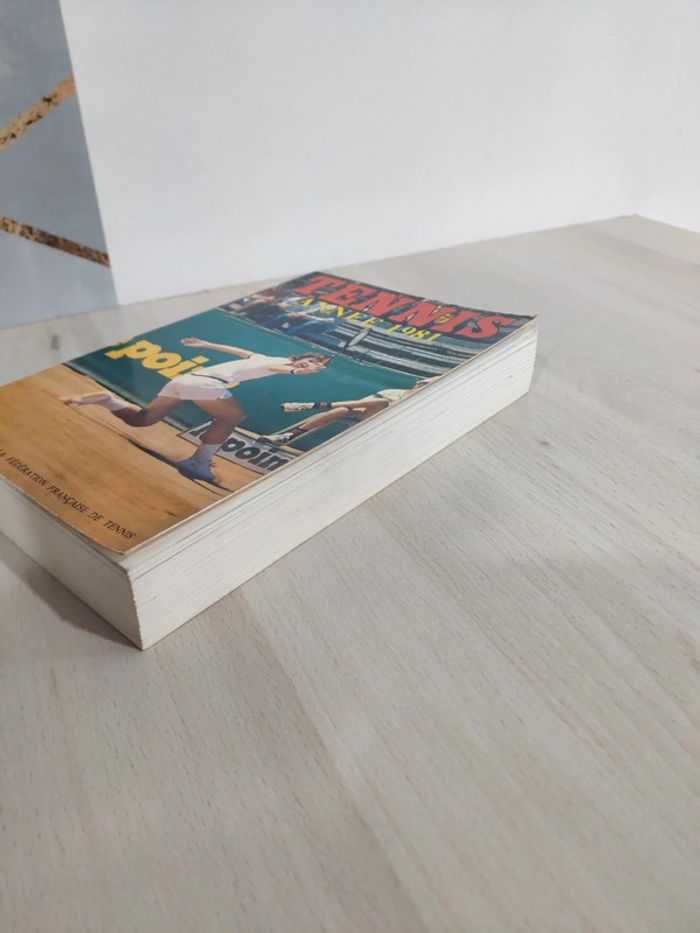 Livre Tennis année 1981 guide annuel de la fédération française de tennis - photo numéro 3