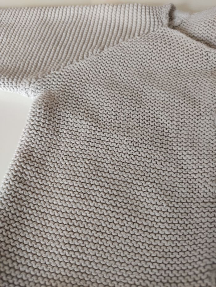 Gilet en laine gris Tape à l'oeil - Taille 23 mois - Très bon état - photo numéro 3