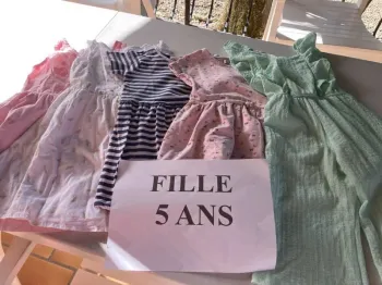 Lot robe fille 5ans