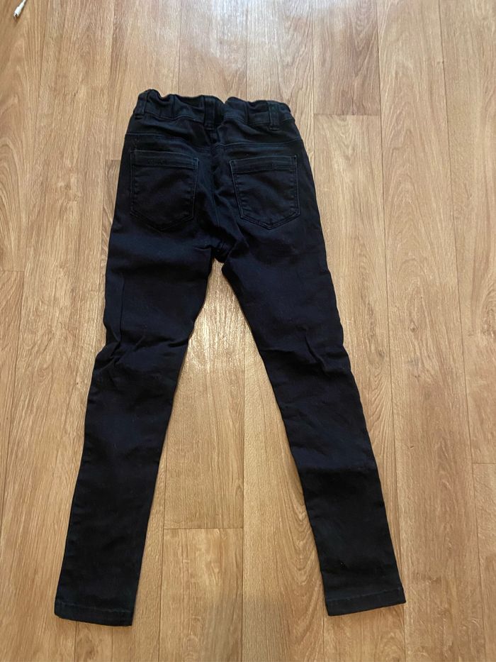 Jean noir skinny fille 6 ans - photo numéro 2