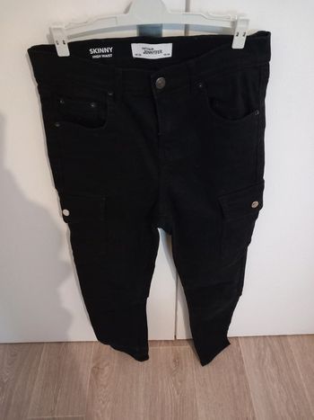 Jean cargo femme