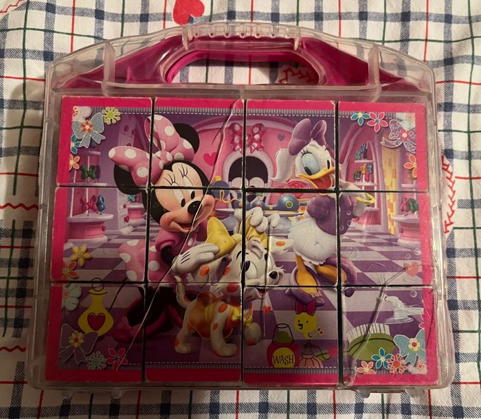 Cubes puzzles Minnie