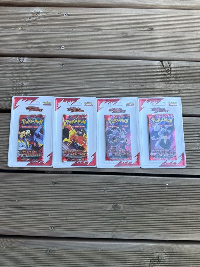Artset blister Pokémon ev10 Rivalités Destinées team rocket