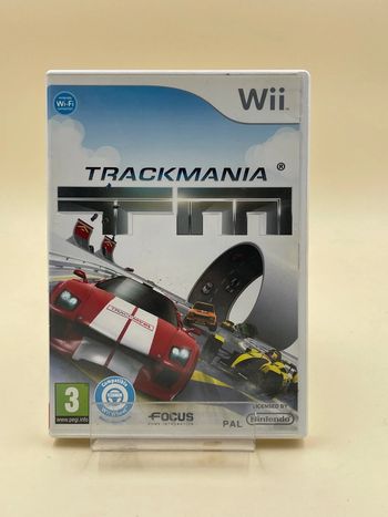 Jeu vidéo Track Mania sur console Nintendo Wii