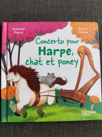Livre Concerto pour Harpe, chat et poney