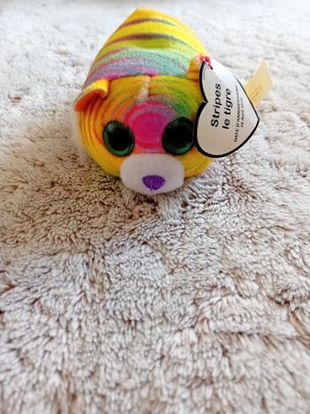 Peluche tigre multicolore